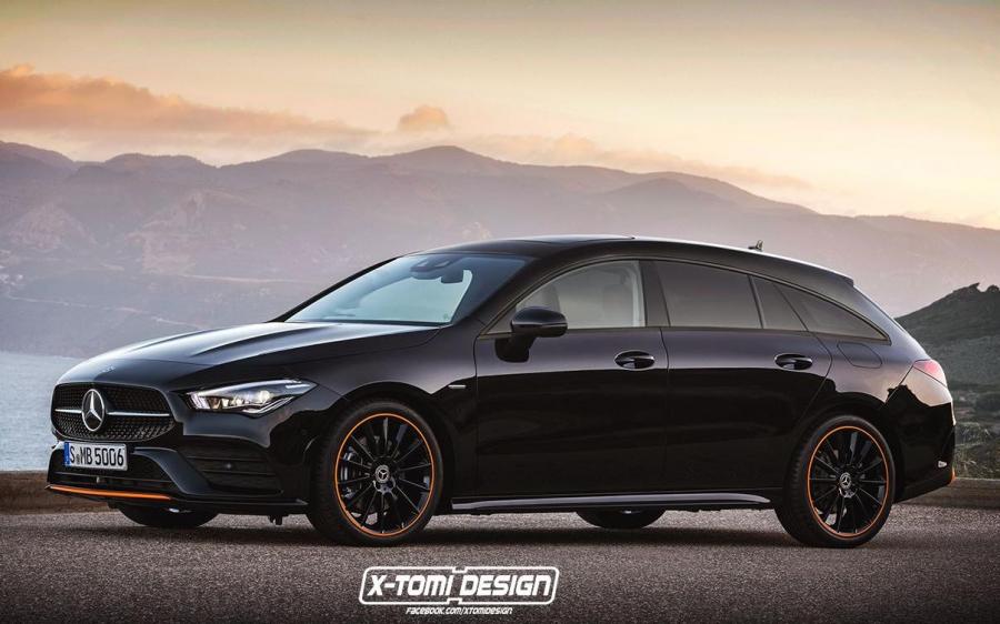 Mercedes-Benz CLA-Class ShootingBrake by X-Tomi Design '2019